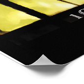 「今のところ、ガラスを暗く透かして見える」ポスター ポスター (角)