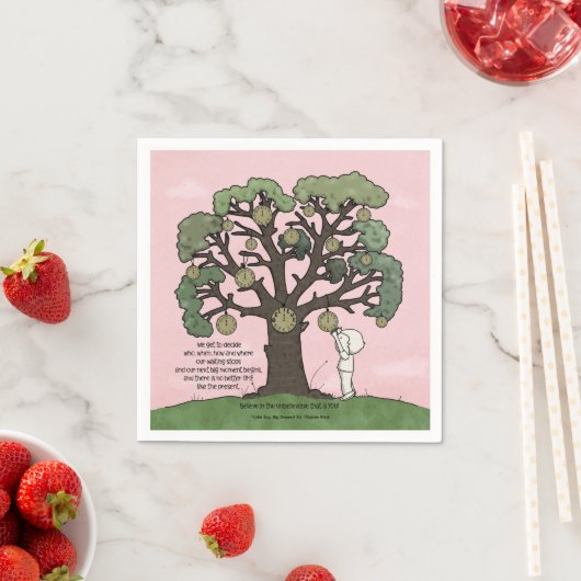 今のような時間はない スタンダードカクテルナプキン (インサイチュ)