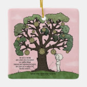 今のような時間はない セラミックオーナメント (正面)