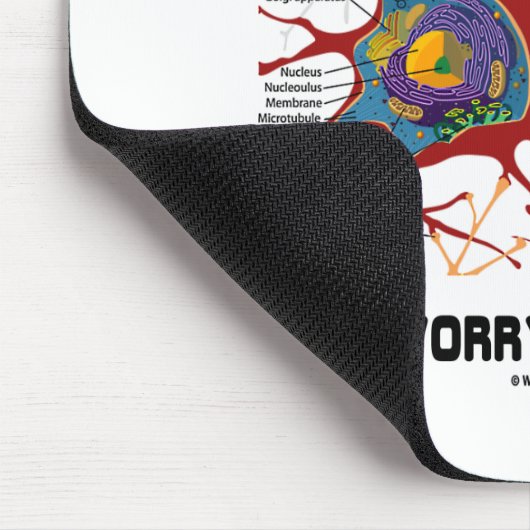 今のニューロンを心配するのはシナプスの価値がない マウスパッド (コーナー)