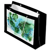 今の世界が必要としているのは愛の甘い愛だ ラージペーパーバッグ (正面アングル)