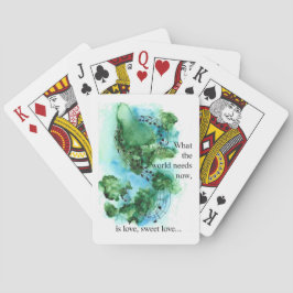 今の世界が必要としているのは愛の甘い愛… トランプ