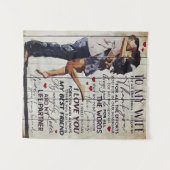 今の妻に |ラブ引用文あり | タペストリー (正面(横))