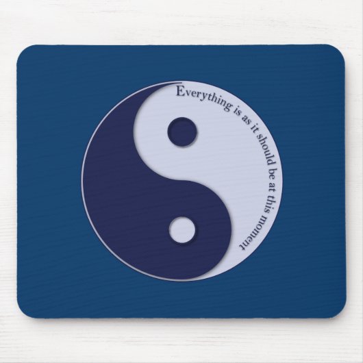 今の始末だ マウスパッド (正面)