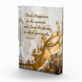 今の幸せを見つける…リーヒラー引用文 フォトブロック (右)