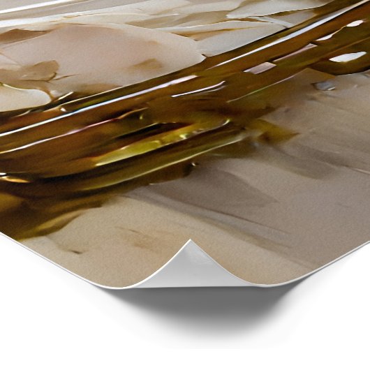 今の幸せを見つける…リーヒラー引用文 ポスター (角)