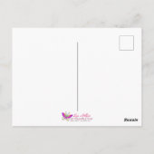 今の幸せを見つける…リーヒラー引用文 ポストカード (裏面)