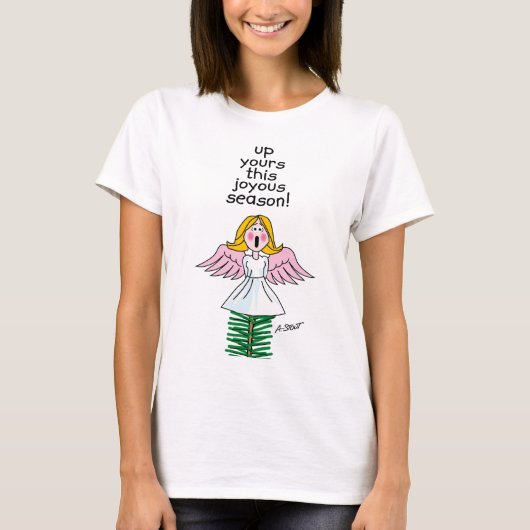 今の楽しい季節を迎えろ!-Tシャツ Tシャツ (正面)