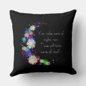 今の気にフローラ芸術を受けやる気を起こさせるる クッション (裏面)