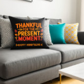 今の瞬間に感謝のカスタマイズ可能な文字 クッション