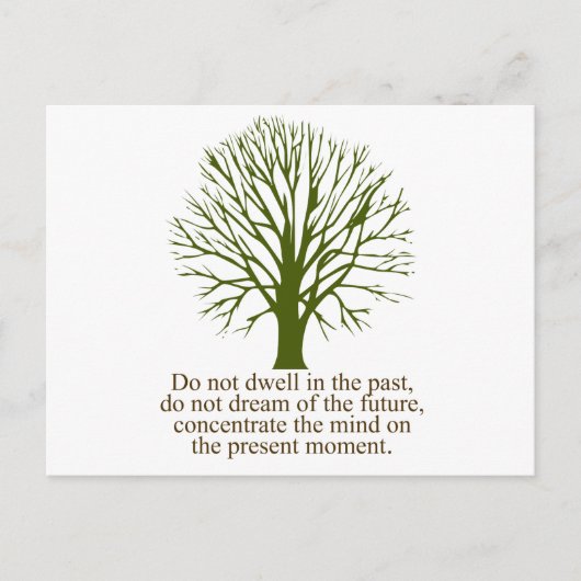 今の瞬間に生きる ポストカード (正面)