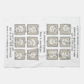 今の瞬間 キッチンタオル (横)