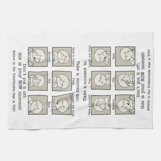 今の瞬間 キッチンタオル (横)