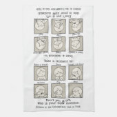 今の瞬間 キッチンタオル (縦)