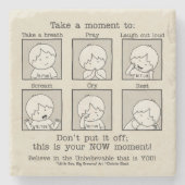 今の瞬間 ストーンコースター (正面)