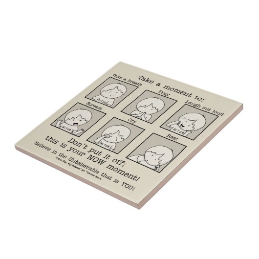 今の瞬間 タイル (側面)