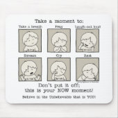 今の瞬間 マウスパッド (正面)