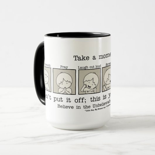 今の瞬間 マグカップ (正面左)