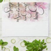 今の素晴らし姿 キッチンタオル (折り畳み)