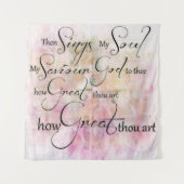 今の素晴らし姿 タペストリー (正面)