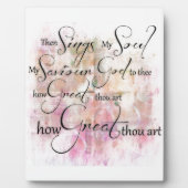 今の素晴らし姿 フォトプラーク (正面)