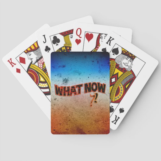 今の?! トランプ (裏面)