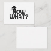 今はおもしろい卒業の先輩 ノートカード (正面/裏面)