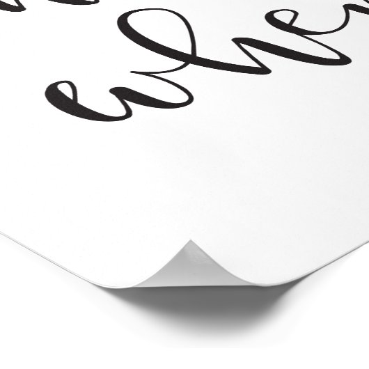 今はもしない、いつ?やる気を起こさせる引用文プリント ポスター (角)