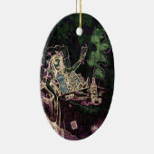 今はアリスが飲む セラミックオーナメント (右)