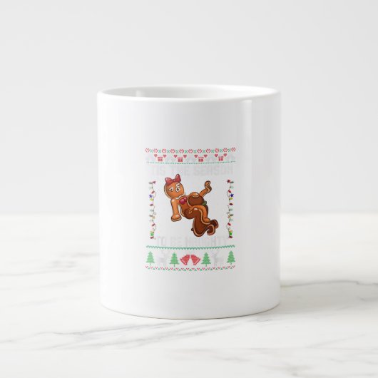 今はクリスマスいけなだ ジャンボコーヒーマグカップ (正面)