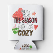 今はクリスマスが楽しく過ごせる季節だ 缶クーラー (裏面)