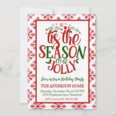 今はクリスマスのパーティーすてきになる 招待状 (正面)