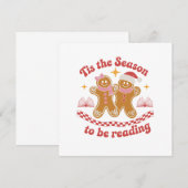 今はクリスマス読学校の季節だ 招待状 (正面/裏面)