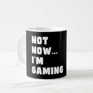 今はゲームをやらない – おもしろい Video Gamer コーヒーマグカップ