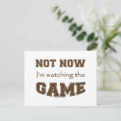 今はゲームを見ていない ポストカード (スタンド正面)