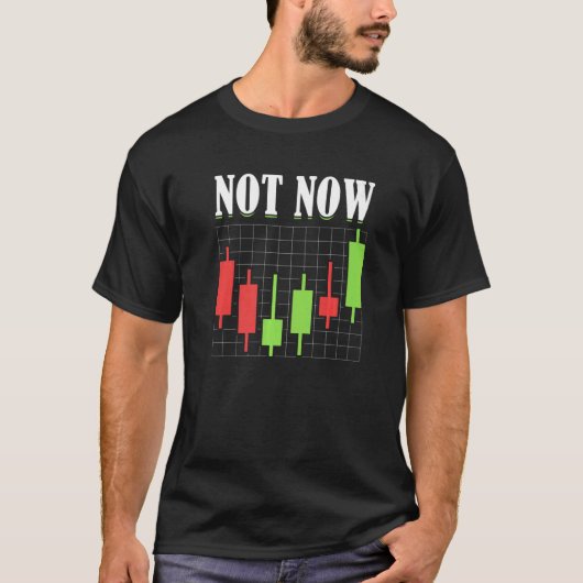 今はトレーダー株式市場のForex Crypto Premium Tシャツ (正面)