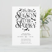 今はハロウィンの季節不気味だ 招待状 (スタンド正面)