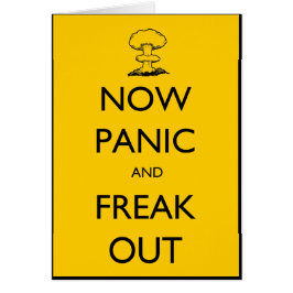 今はパニックに陥り慌てる