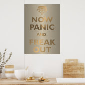 今はパニックに陥り慌てる ポスター (キッチン)