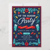 今はパーティー会社のクリスマスだ 招待状 (正面)