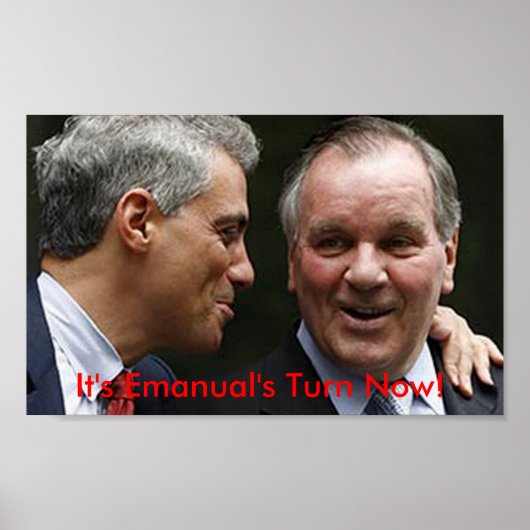 今はマニュアルのターン！ ポスター (正面)