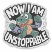 今はロボットアームおもしろいで止められないTレックス シール (正面)