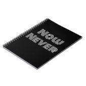 今は一度も ノートブック (左側)
