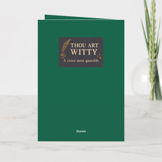 今は不満の冬 カード (裏面)