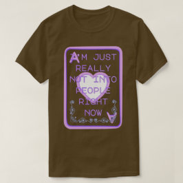今は人にあまり関わりたくない ハートのエース Tシャツ