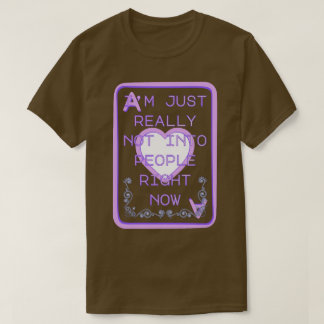 今は人にあまり関わりたくない ハートのエース Tシャツ