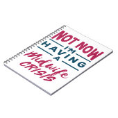 今は助産師の助産師を患っていおもしろいない ノートブック (左側)