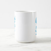 今は努力しろ、後で輝く – モチベーションの引用 コーヒーマグカップ (中央)