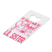 今は勇者が天使となって妹を思い出す クレジットカード栓抜き (正面アングル)