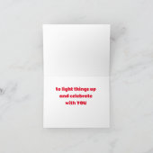 今は君と一緒に**い祝る季節だ** シーズンカード (内部)